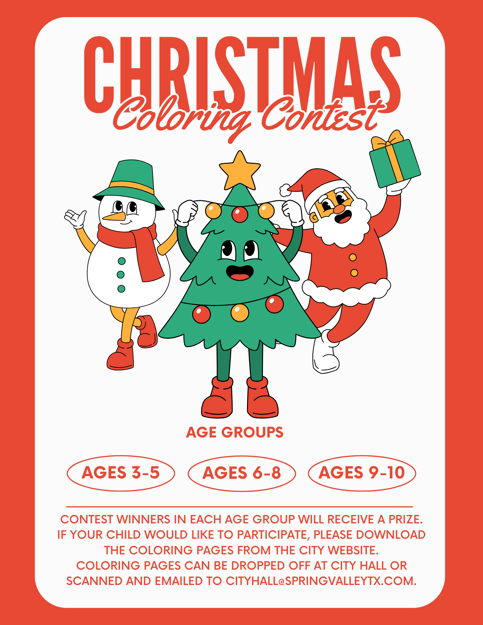 Christmas Coloring Contest